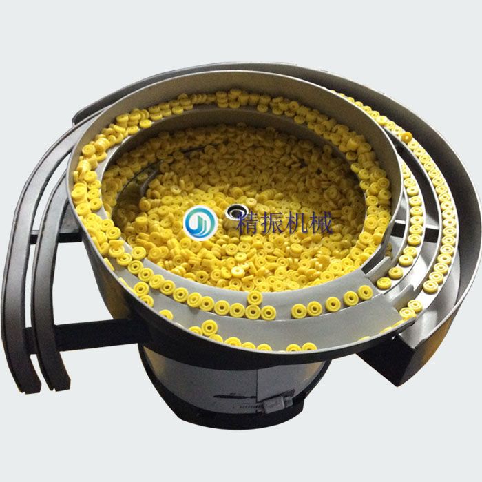 侧滚柱双轨道震动盘